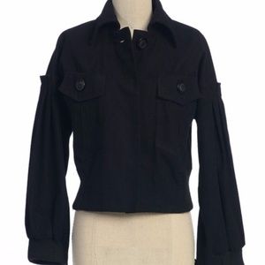 HAZEL CASUAL BLACK JACKET