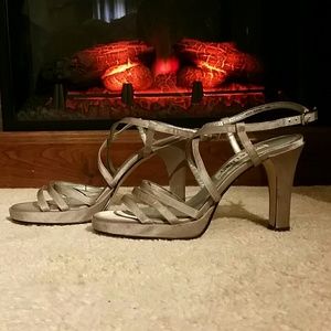 Sam & Libby Women's Dress Sandle Heels Sz 7M
