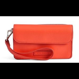 Vera Bradley Faux Leather Smartphone Wristlet.