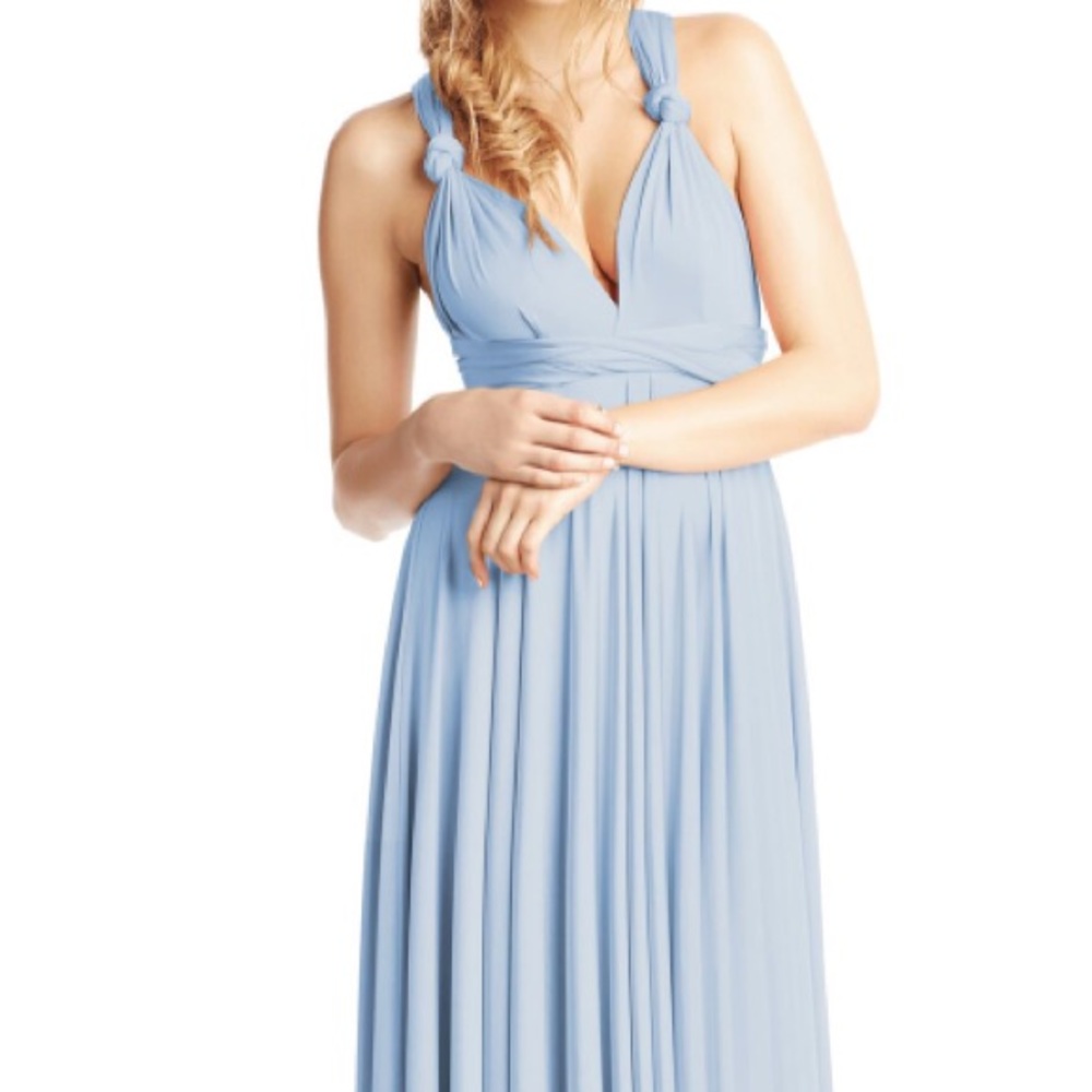 Twobirds Classic Ballgown, Powder Blue
