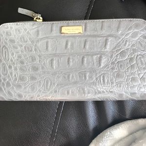 Authentic Kate Spade Gray snakeskin wallet