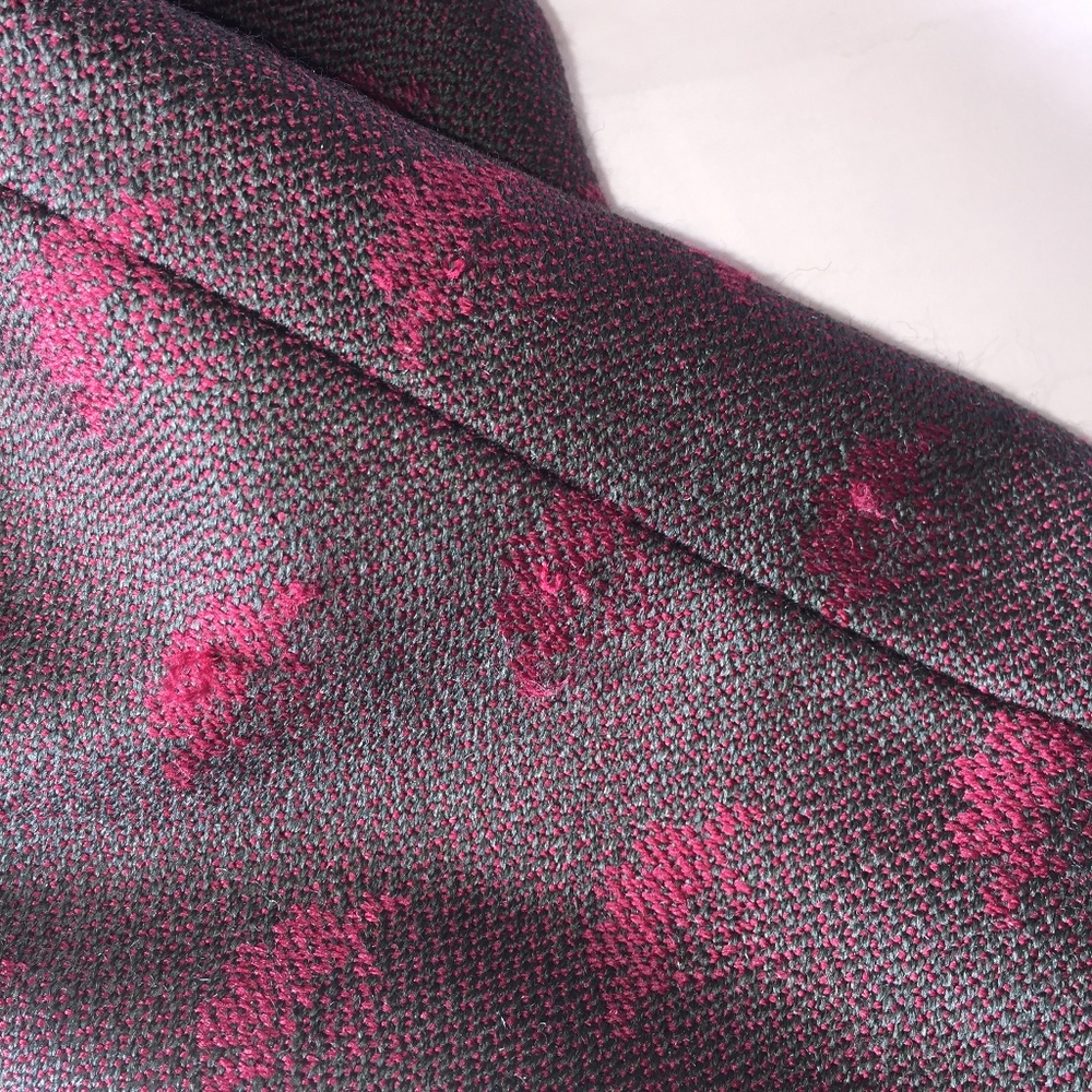 Albert Nipon Patterned Wool Jacket/Lined - image 7