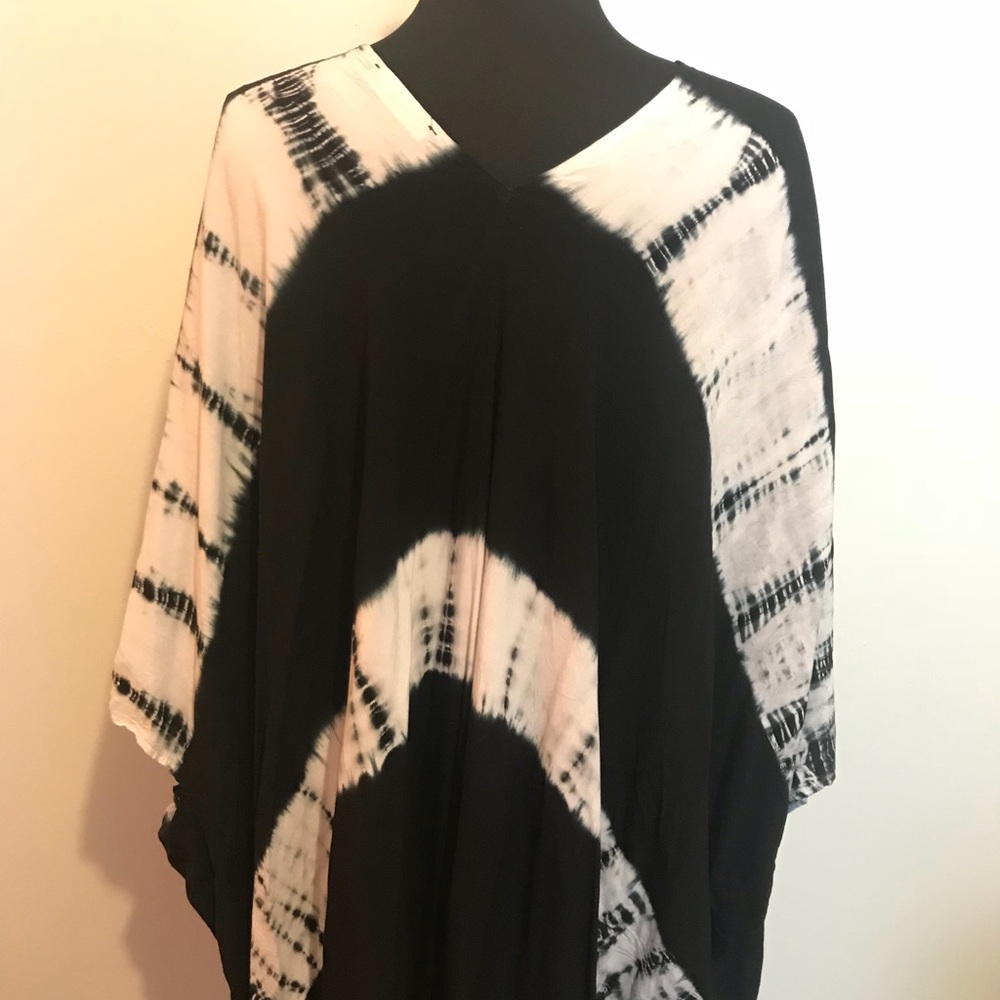 Tie dye shawl