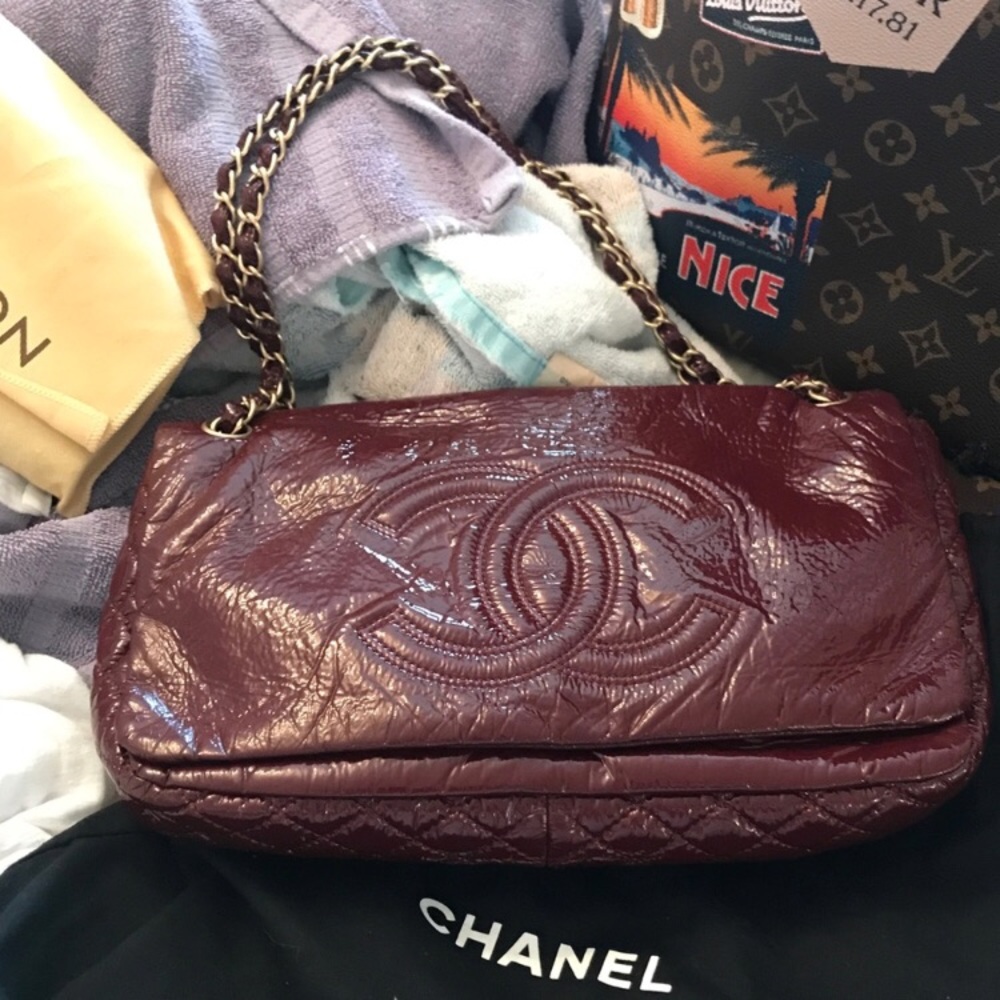 Chanel flap bordouex SOLD