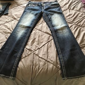 Vigoss Boot Cut Embellished Jeans