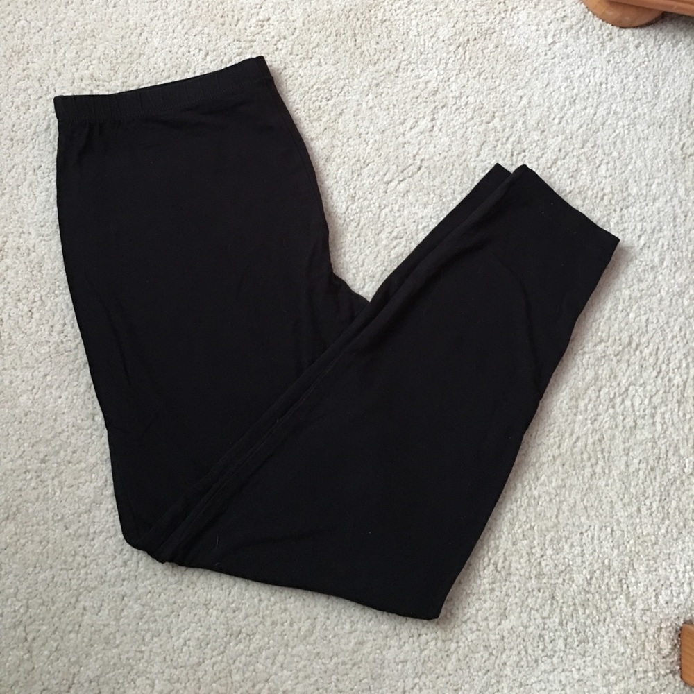 Black Leggings - Large