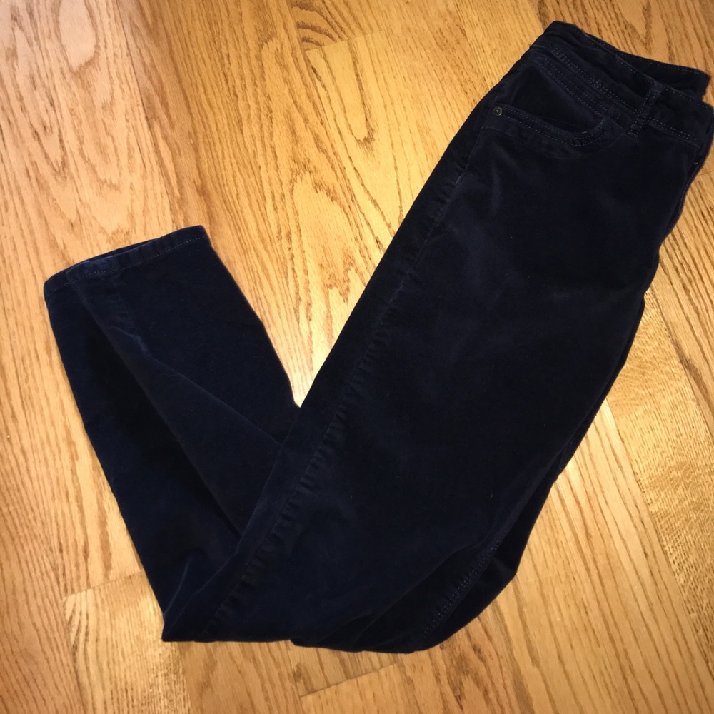 🎉Simply Vera Brushed blue corduroy pants