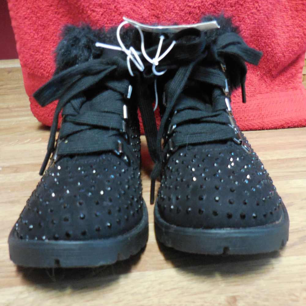 Black girls ankle boots