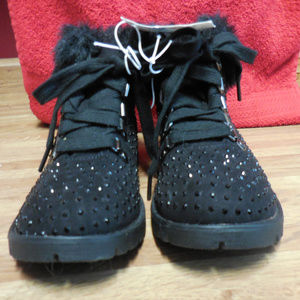 Black girls ankle boots