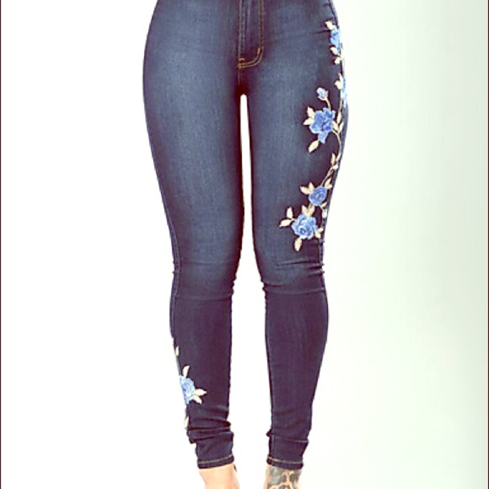 Fashion starchy jeans