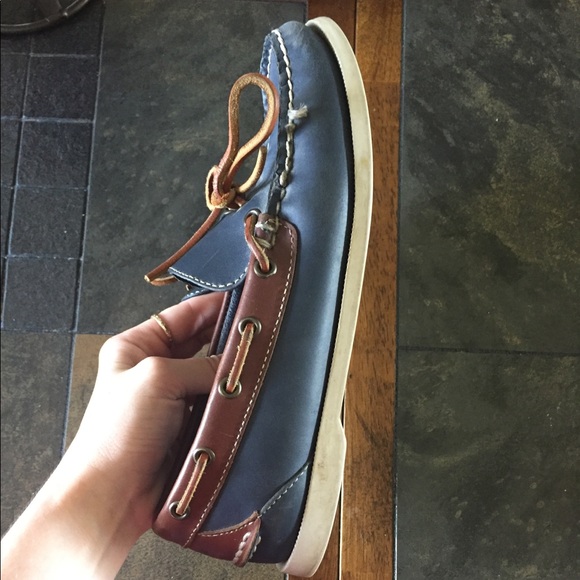 Sperry Top-Sider Shoes with Leather Upper - Picture 2 of 6