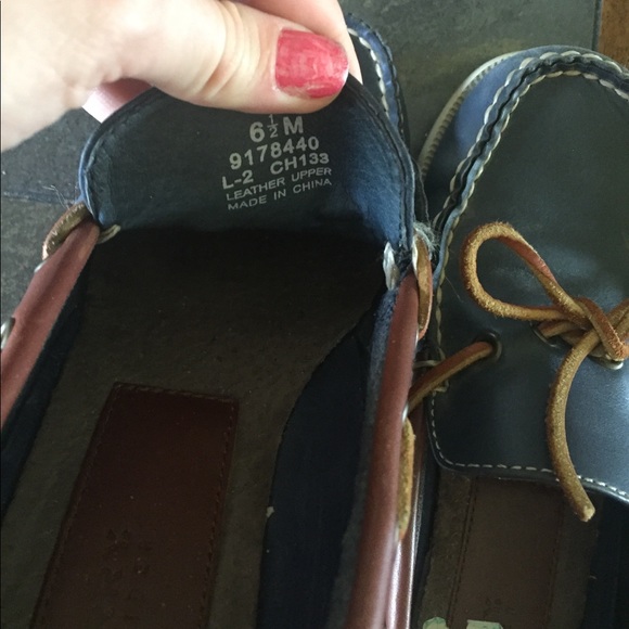 Sperry Top-Sider Shoes with Leather Upper - Picture 5 of 6