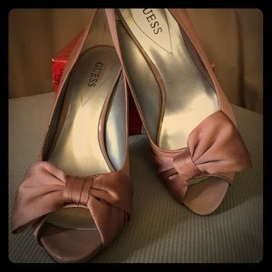 Guess Nude Pink Wigtilley Pumps