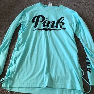 pink long sleeve
