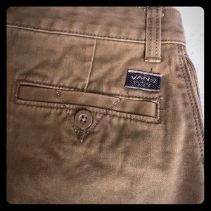 Boys Vans Khaki Pants/Jeans Size 16