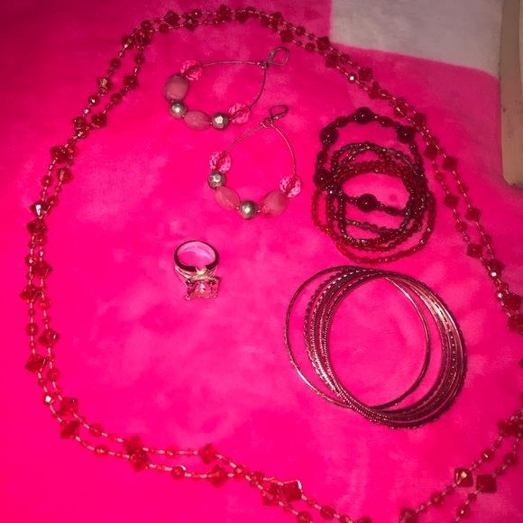 Pink Jewelry Bundle - Picture 2 of 3