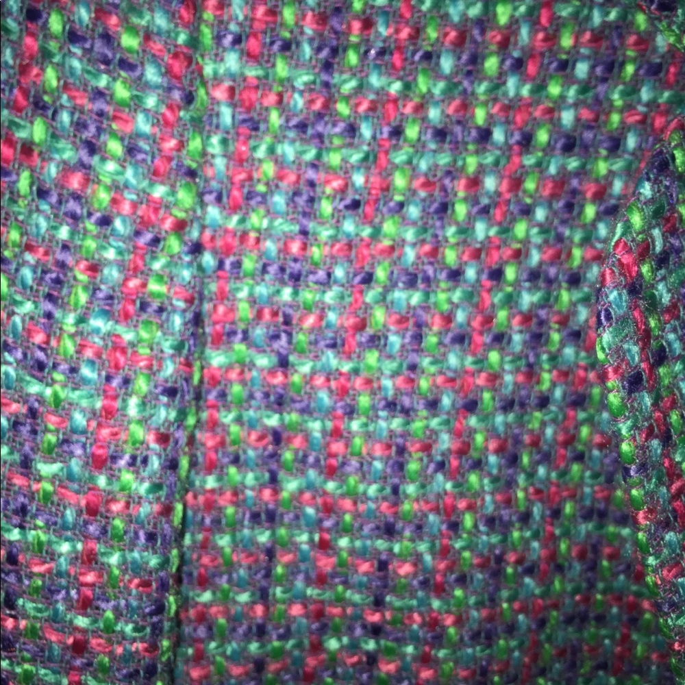 Vintage Liz Claiborne Multi-color Tweed petite 10 - Picture 4 of 8