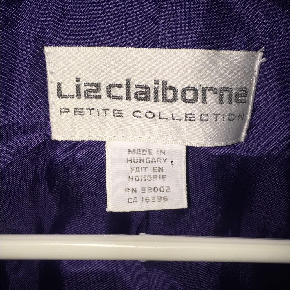 Vintage Liz Claiborne Multi-color Tweed petite 10 - Picture 7 of 8