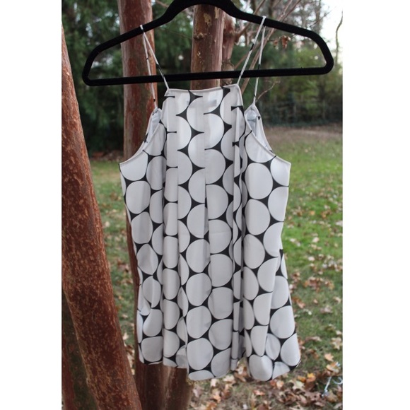 NWOT: Madewell Pleated Cami in Circledot - Picture 5 of 8