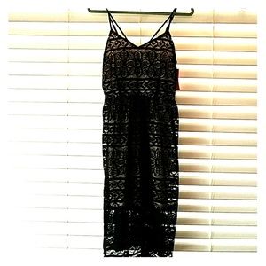 Xhilaration Black Lace Dress
