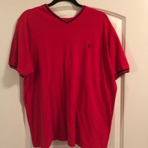Men’s v neck polo