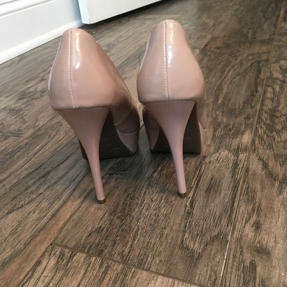 Nude platform heels size 7 - Picture 4 of 7