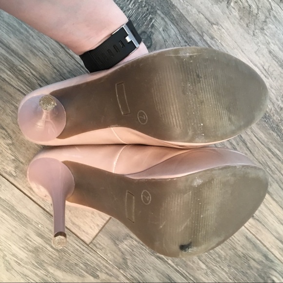 Nude platform heels size 7 - Picture 6 of 7