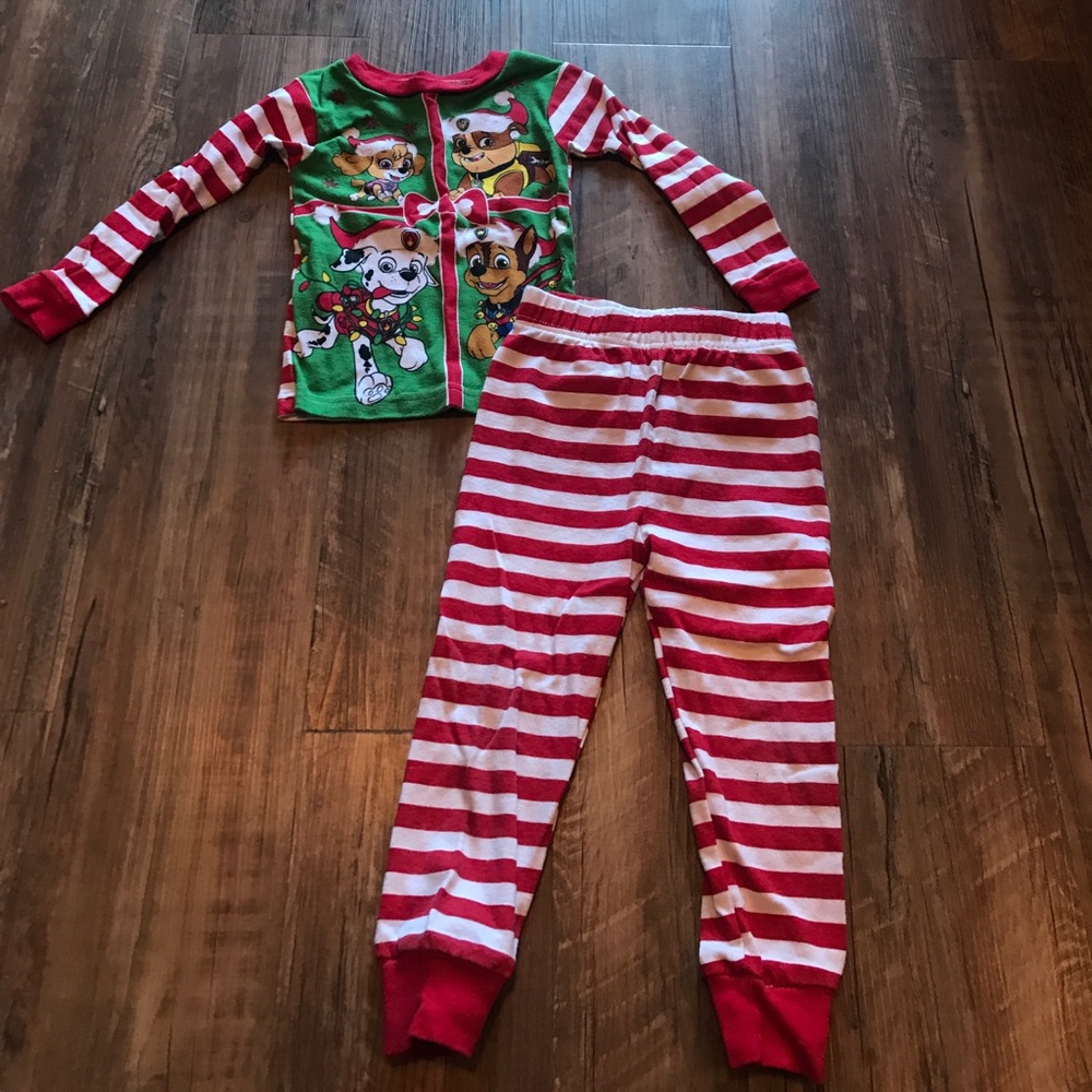 Nickelodeon paw patrol Christmas pajamas