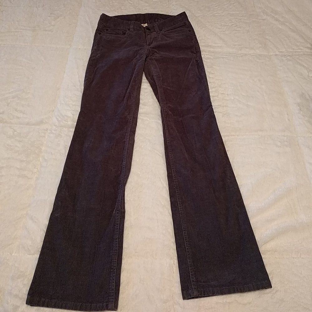 Like new dark charcoal corduroys by JCrew