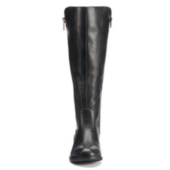 Lauren Conrad Black Knee-High Tall Riding Boots 6 - Picture 4 of 6