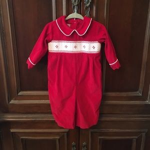 Like new smocked boys outfit