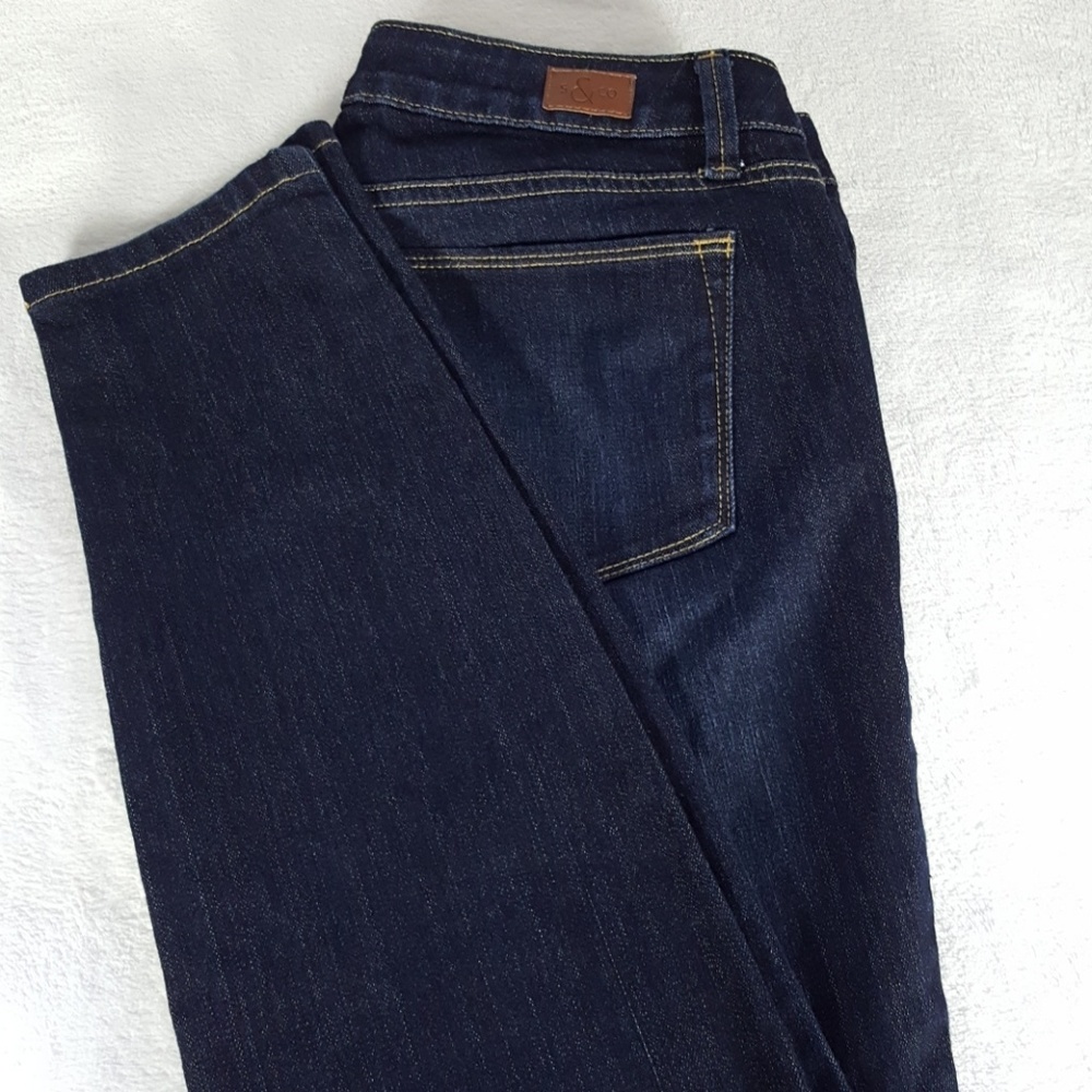 S & Co. Lower rise Jeggings Size 10 Dark Wash