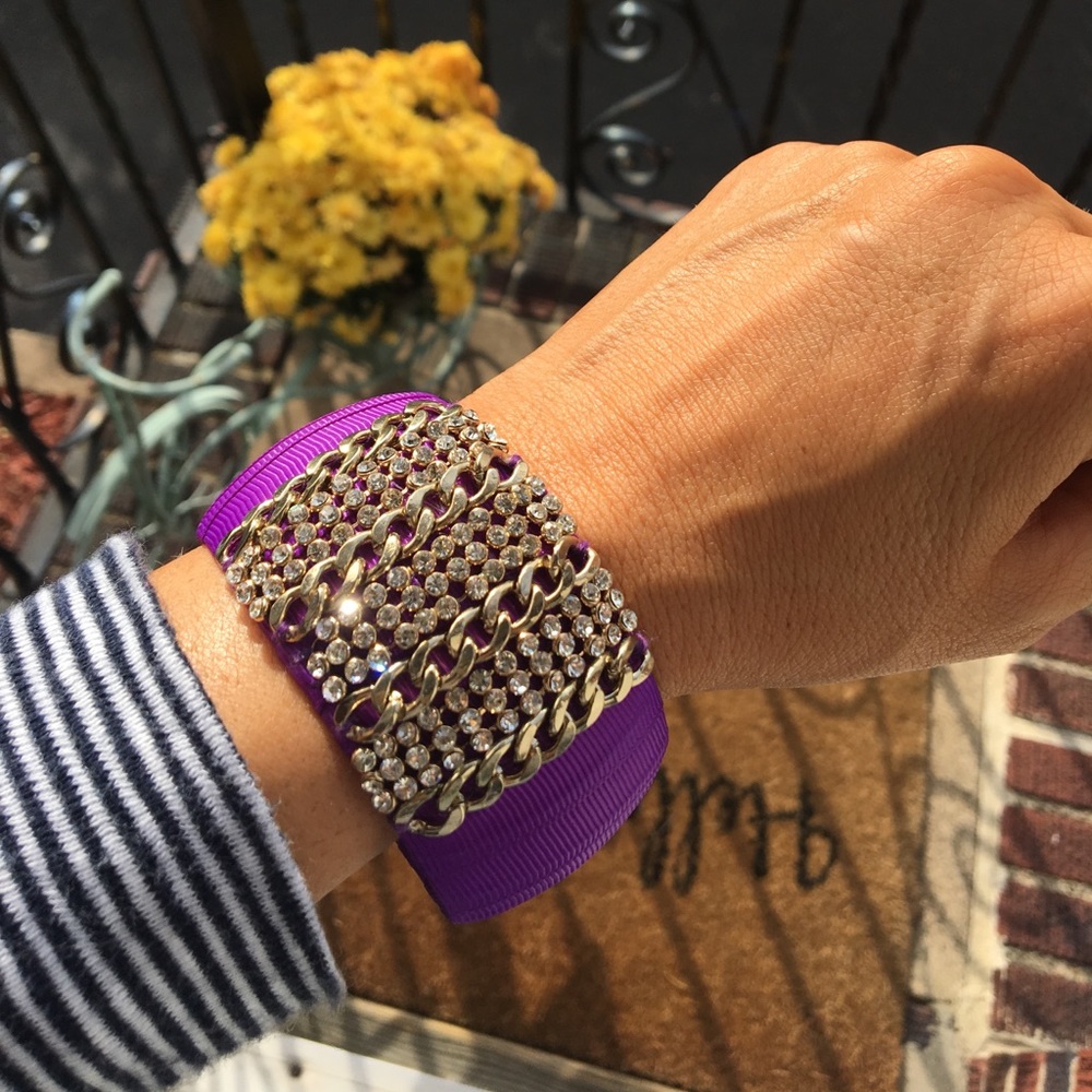 Statement stackable Bangle - Picture 2 of 5
