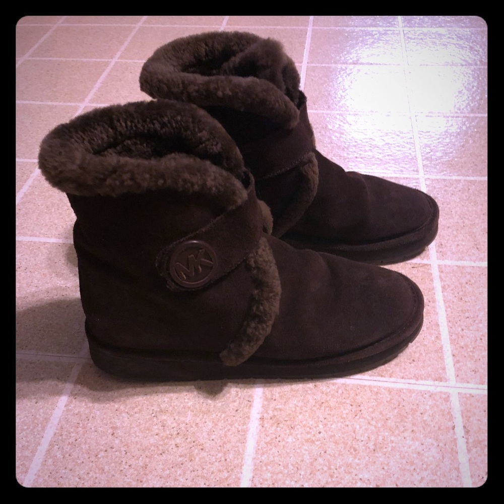 Michael Kors cozy boots