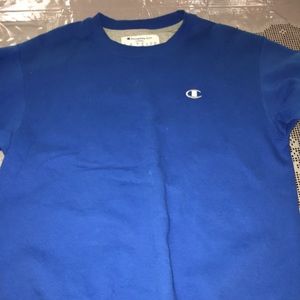 Champion Blue Sweater Medium