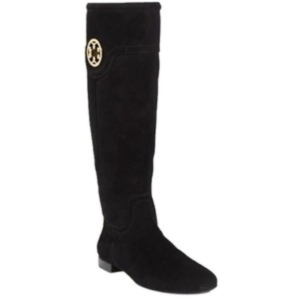 Tory Burch Selma tall boots - suede