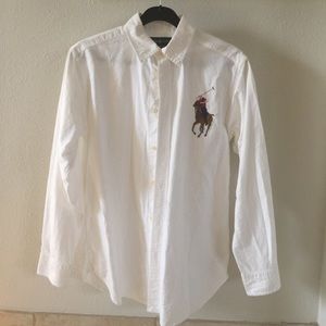 Ralph Lauren shirt, like new, boys 14-16