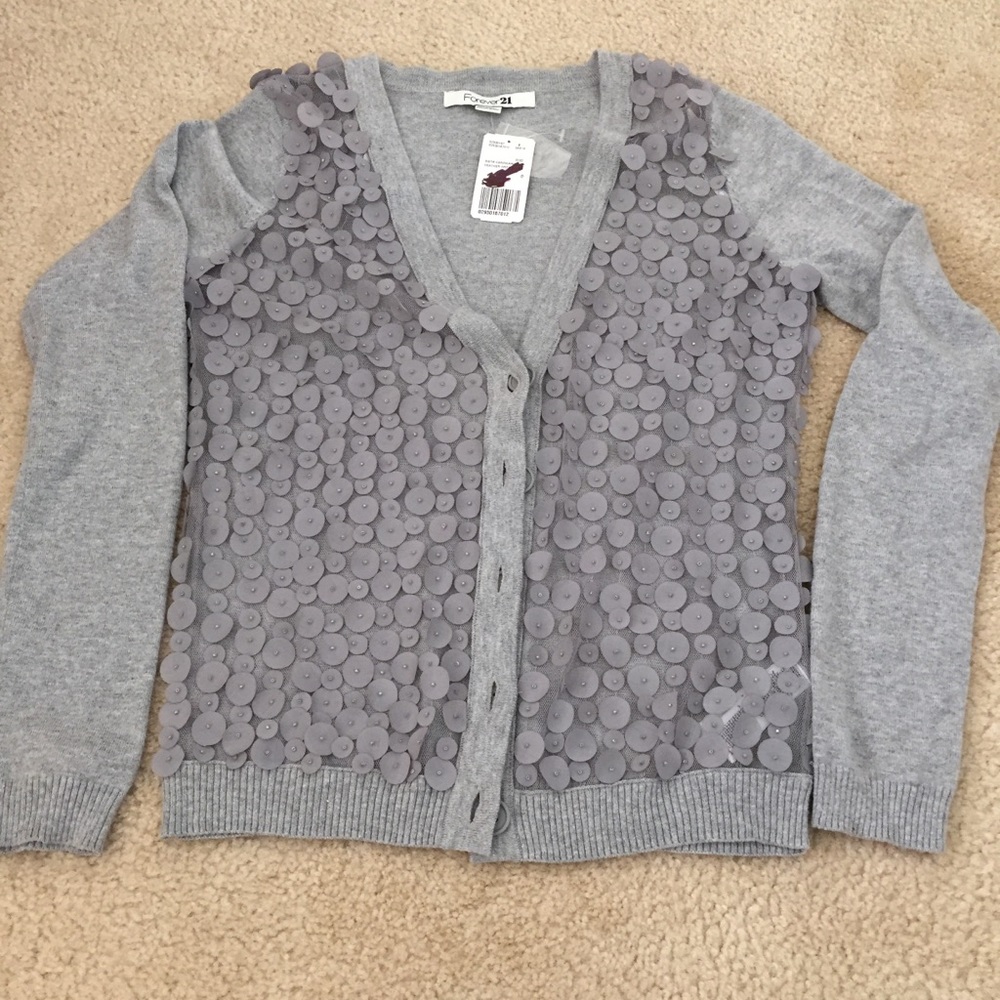 NWT Forever 21 Cardigan Size S - Picture 2 of 5