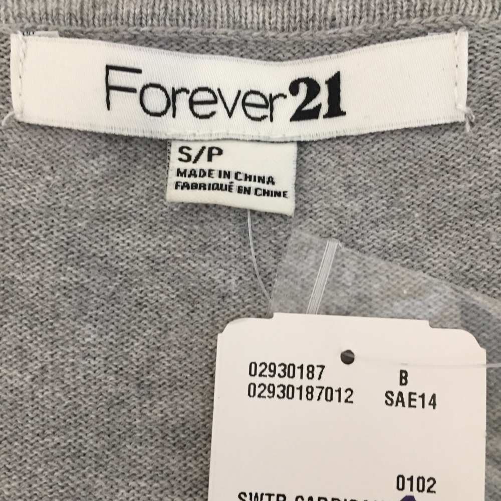 NWT Forever 21 Cardigan Size S - Picture 4 of 5