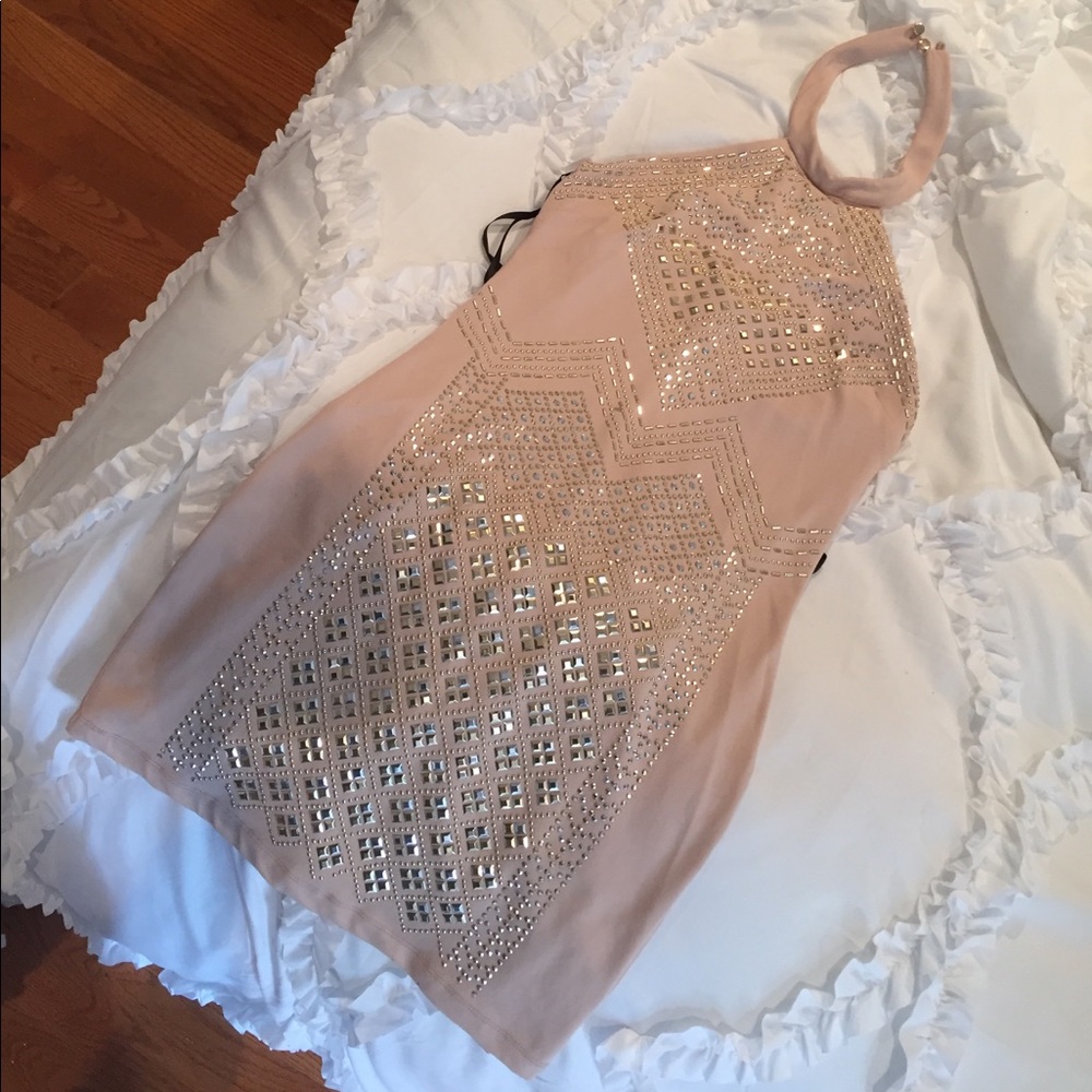 Studd blush BEBE dress