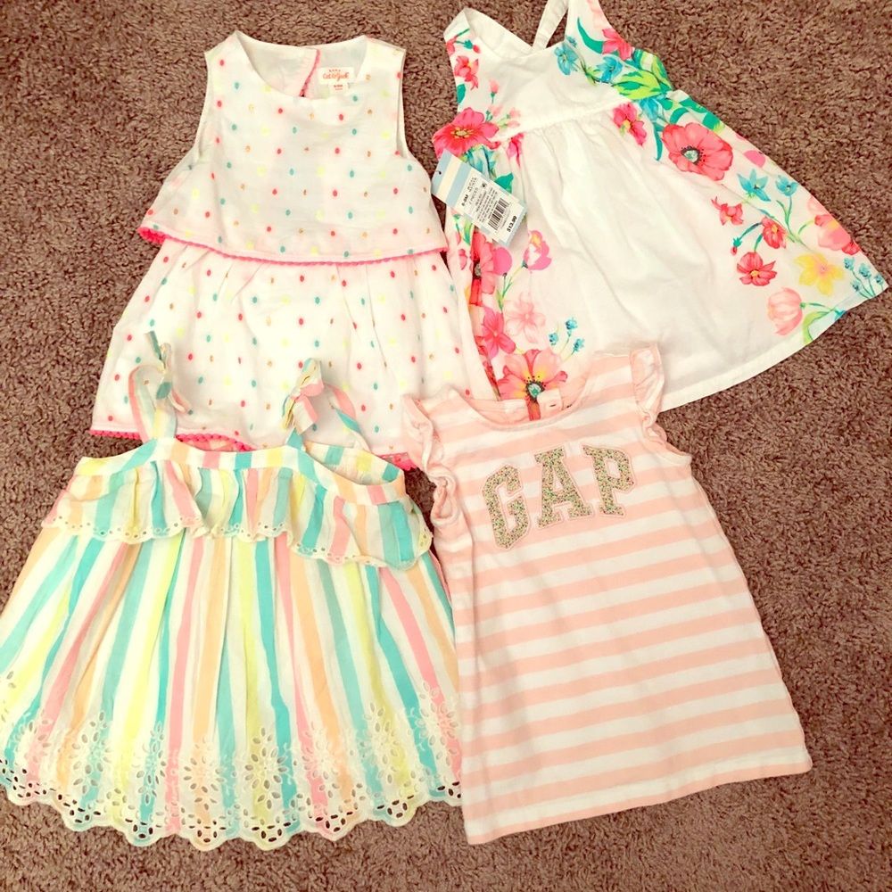 4 beautiful dresses for baby girl