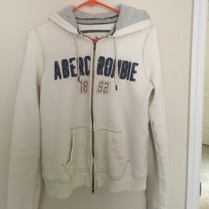 Abercrombie zip-up sweatshirt