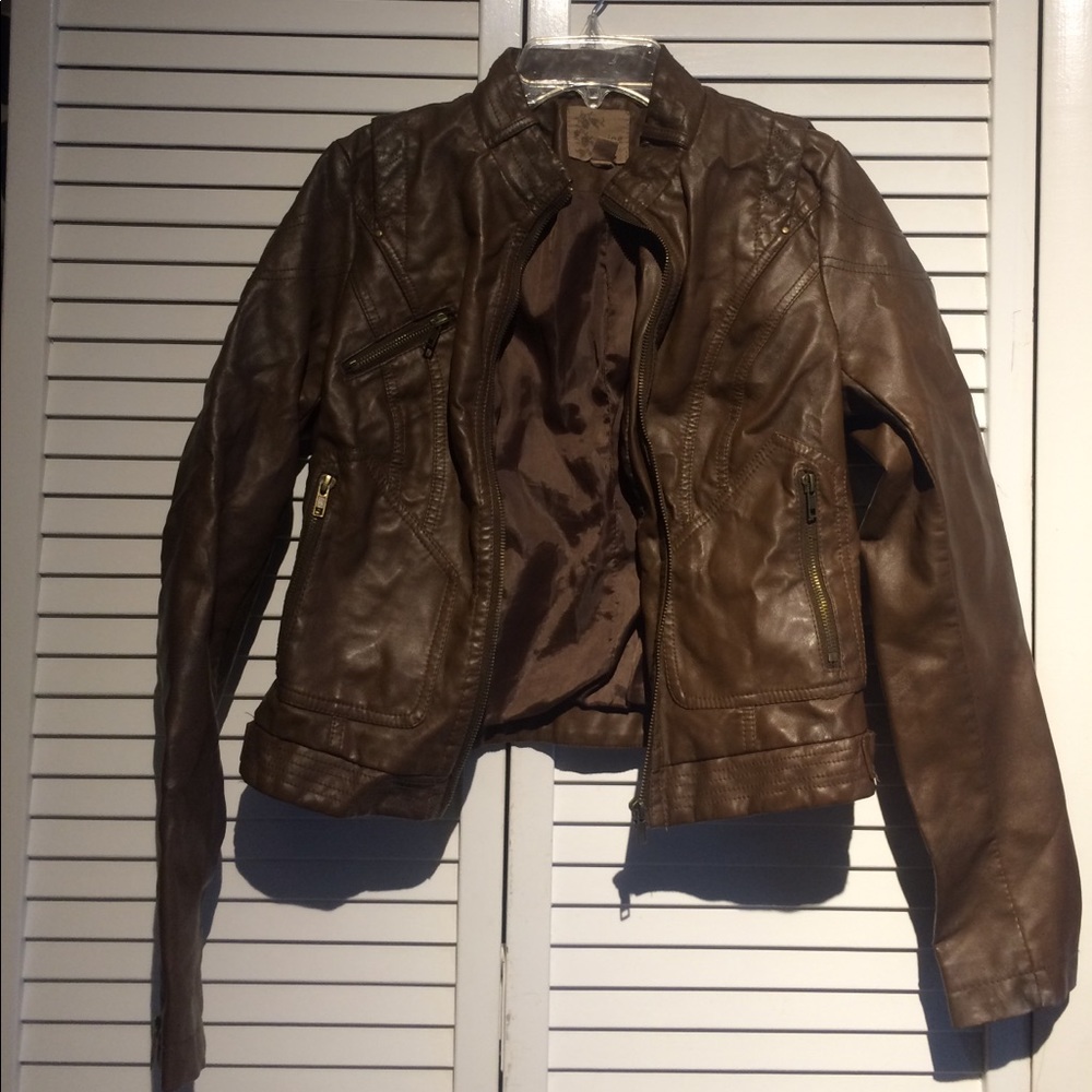 Brown Leather Jacket
