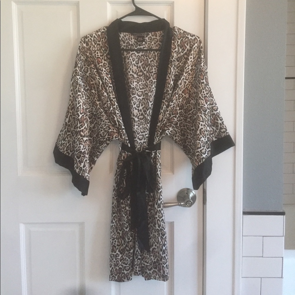 sexy, satin Victoria's Secret robe
