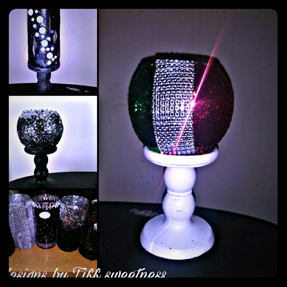 Centerpieces wine glasses Candleholders holders