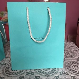 Tiffany & Co. large shopping bags, selling a set of 2