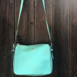 Tiffany blue Kate Spade purse