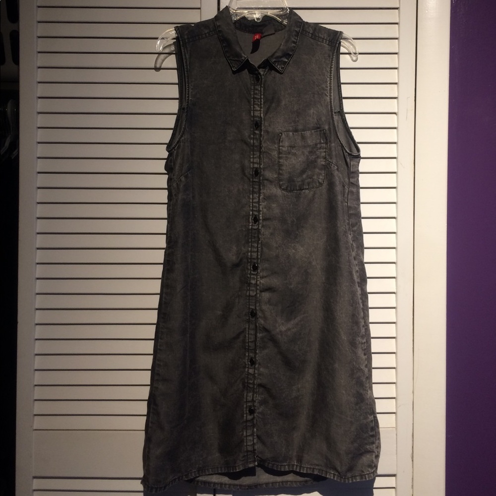 Grey H&M tank dress
