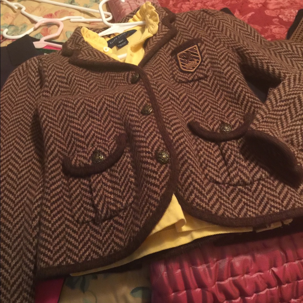 💜💜 girls Ralph Lauren equestrian riding blazer