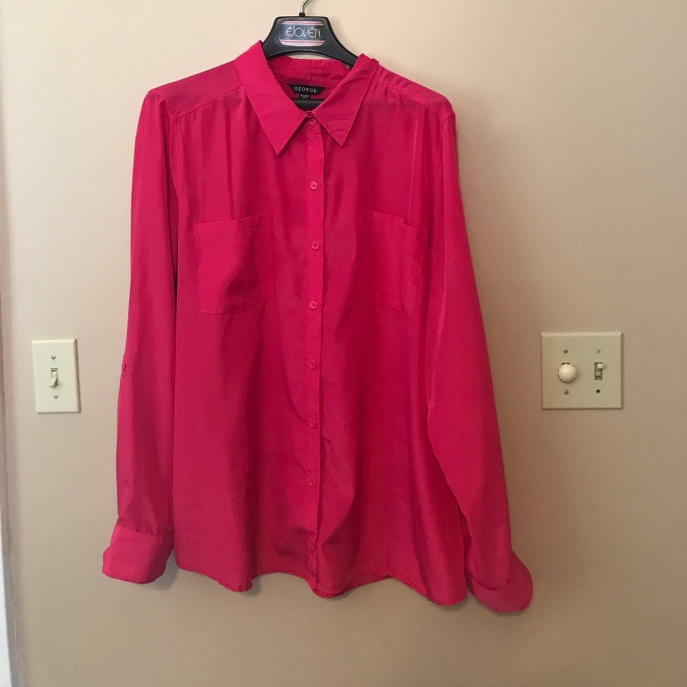 Beautiful hot pink blouse